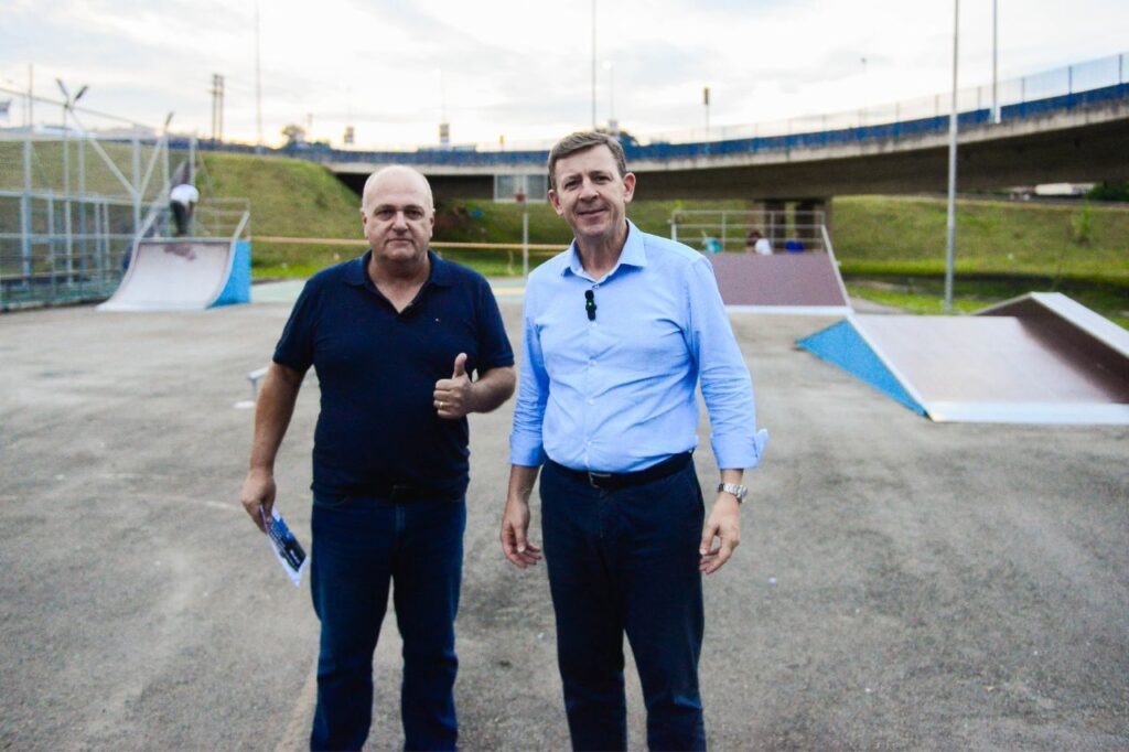 Prefeito Orlando Morando entrega Arena Parque de Esportes do DER revitalizada