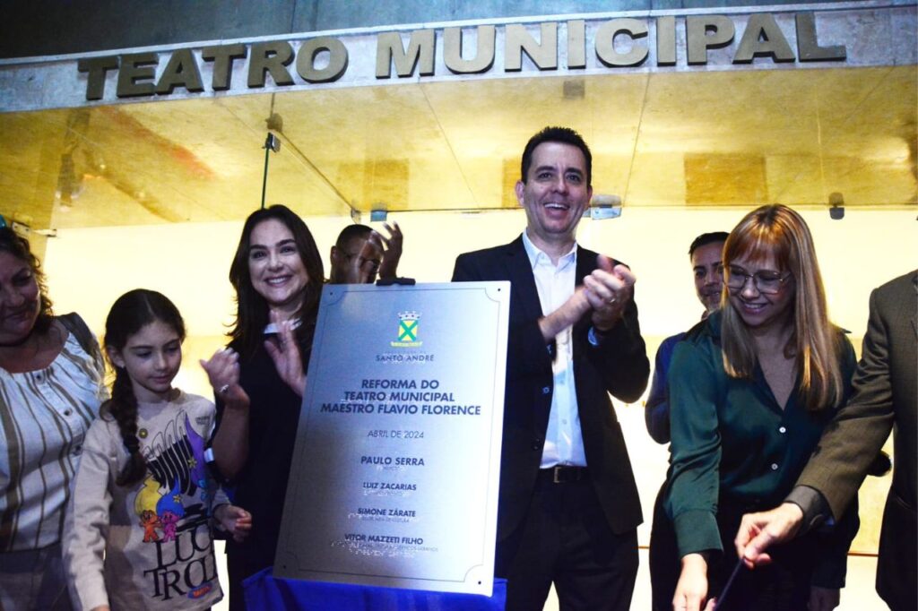 Santo André reinaugura Teatro Municipal após reforma e modernização