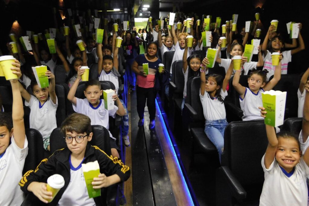 São Bernardo do Campo recebe cinema itinerante, uma proposta de diversão gratuita para todas as idades