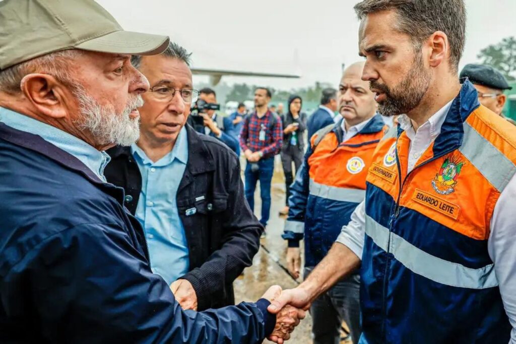 Lula garante recursos para o Rio Grande do Sul, após temporais