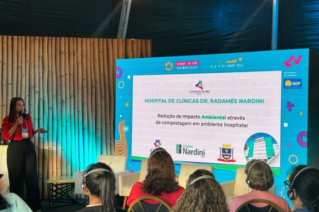 Em Brasília, Hospital Nardini apresenta projeto de sustentabilidade em congresso internacional 1 Em Brasília, Hospital Nardini apresenta projeto de sustentabilidade em congresso internacional