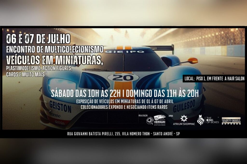 Fim de semana tem encontro de Multicolecionismo e Noite Flashback no Atrium Shopping 1 Fim de semana tem encontro de Multicolecionismo e Noite Flashback no Atrium Shopping
