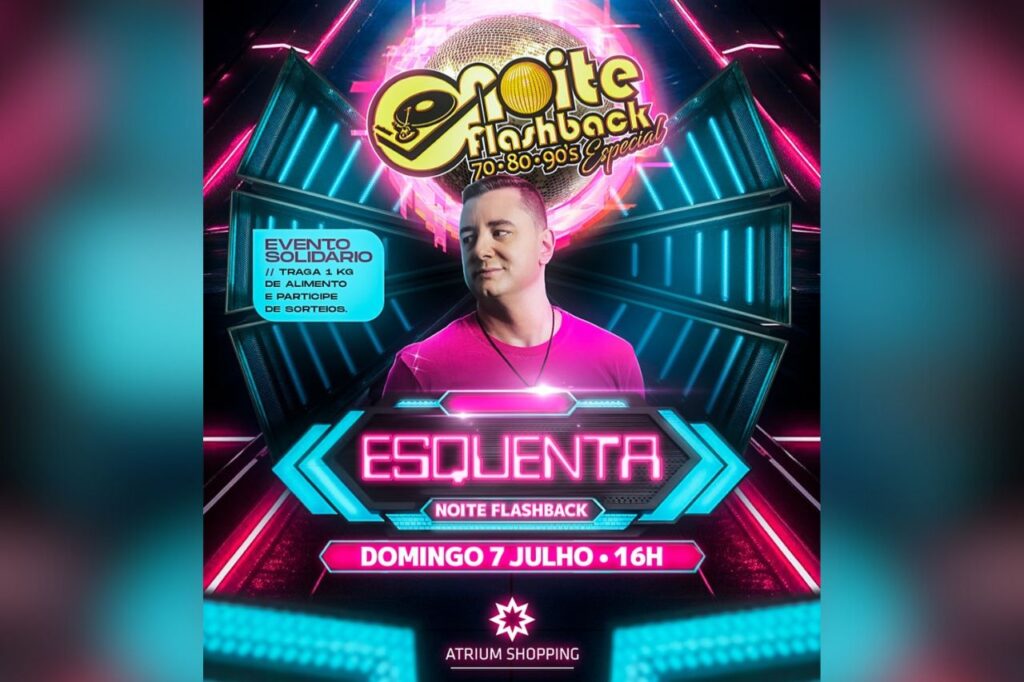 Fim de semana tem encontro de Multicolecionismo e Noite Flashback no Atrium Shopping 2 Fim de semana tem encontro de Multicolecionismo e Noite Flashback no Atrium Shopping