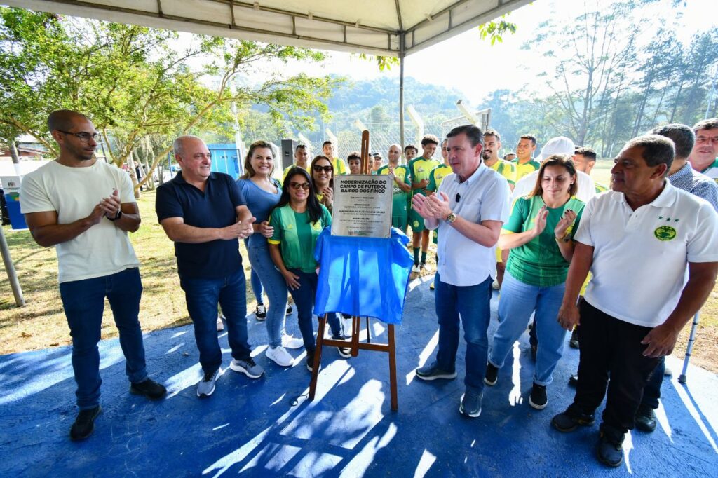 Prefeitura de São Bernardo conclui modernização do Campo de Futebol do Bairro dos Finco 1 Prefeitura de São Bernardo conclui modernização do Campo de Futebol do Bairro dos Finco