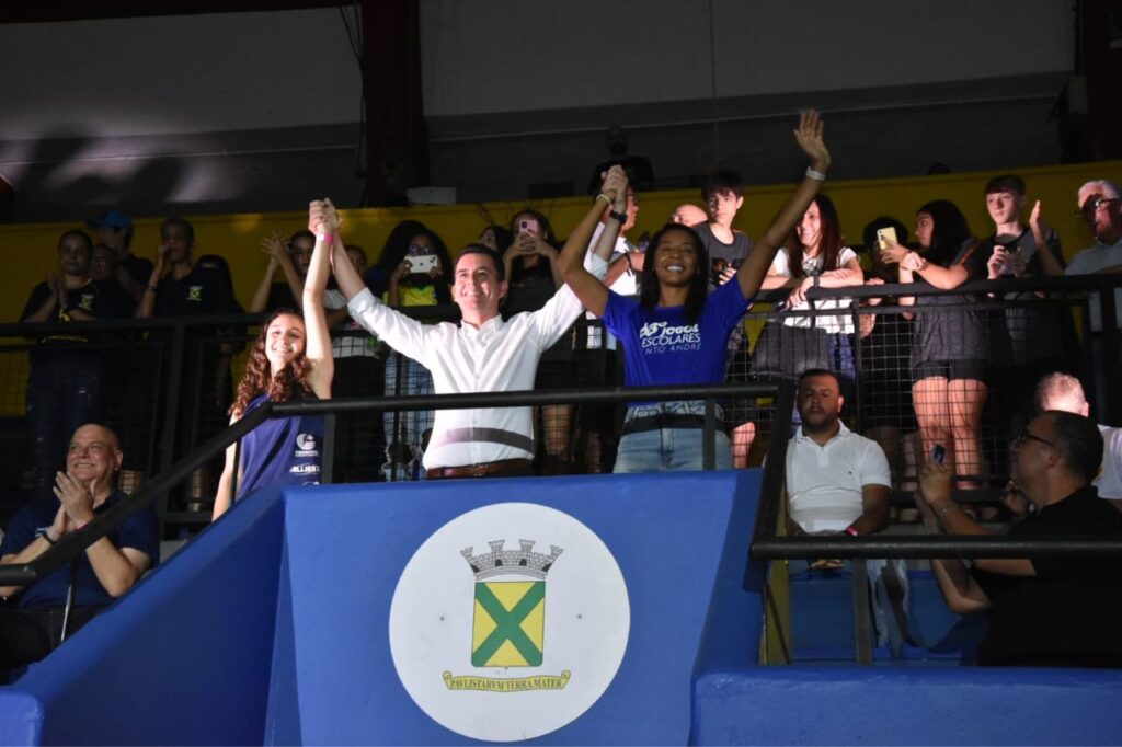 Santo André celebra o esporte e a juventude dando início aos Jogos Escolares 2024 2 Santo André inicia disputa dos Jogos Escolares de 2024